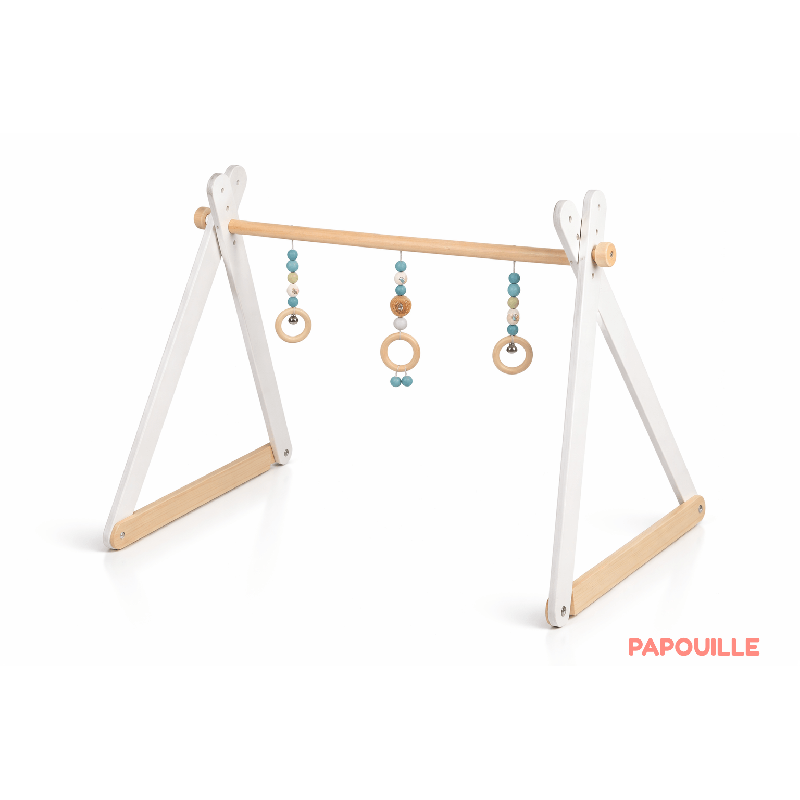 Portique d'activités en bois  - Papouille
