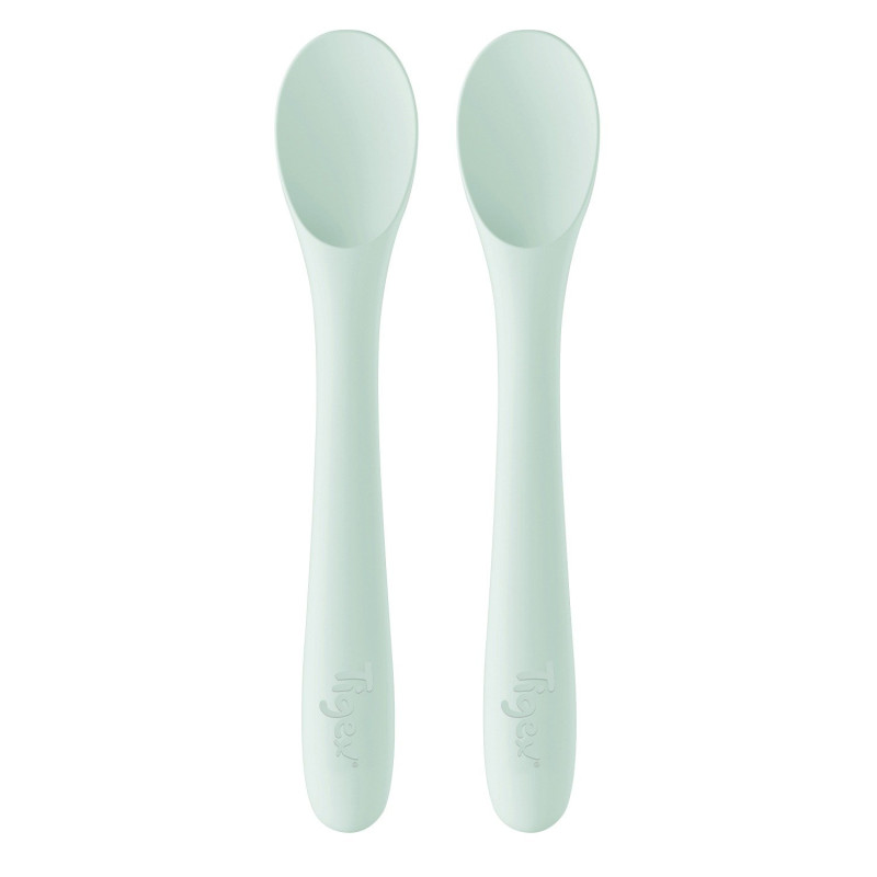 2 cuillères souples 100% silicone  - Papouille