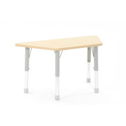 Table trapèze réglable en hauteur 120 x 60 cm - Papouille