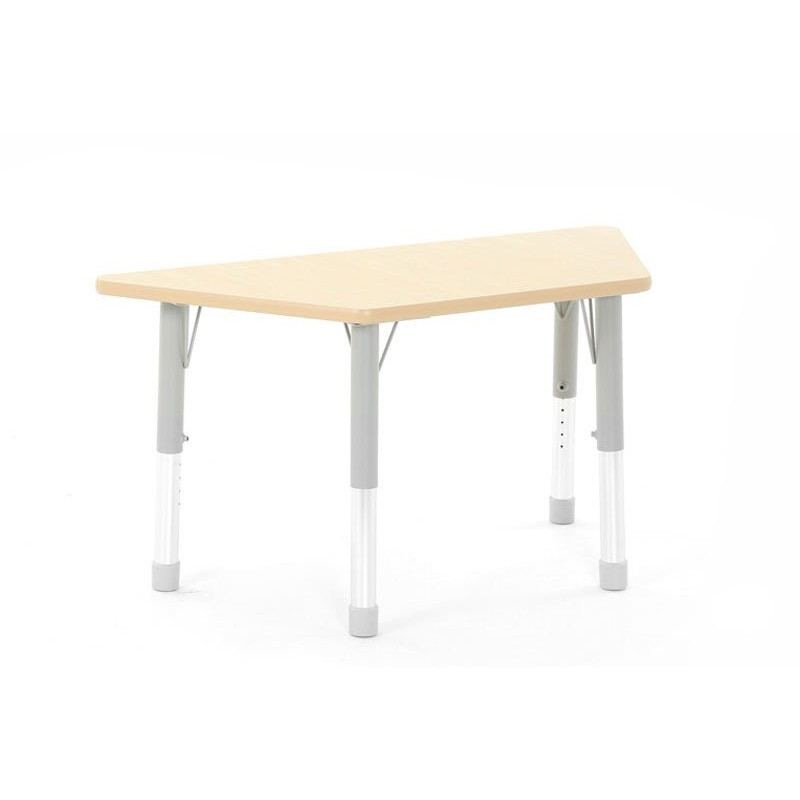 Table trapèze réglable en hauteur 120 x 60 cm - Papouille