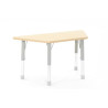 Table trapèze réglable en hauteur 120 x 60 cm - Papouille