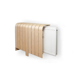 Cache radiateur en bois  - Papouille