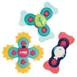 Baby Spinner / Jouets rotatifs à Ventouse - Papouille