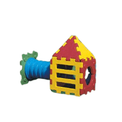 Cube échelle avec tunnel  - Papouille