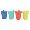 Gobelets enfants - 4pcs - 207ml - 9m+ - Papouille