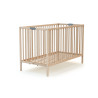 Lit bébé pliant 60x120 sans traitement ni peinture - Papouille
