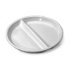 Lot de 6 Assiettes compartiments Porcelaine Séparation Haute - Papouille