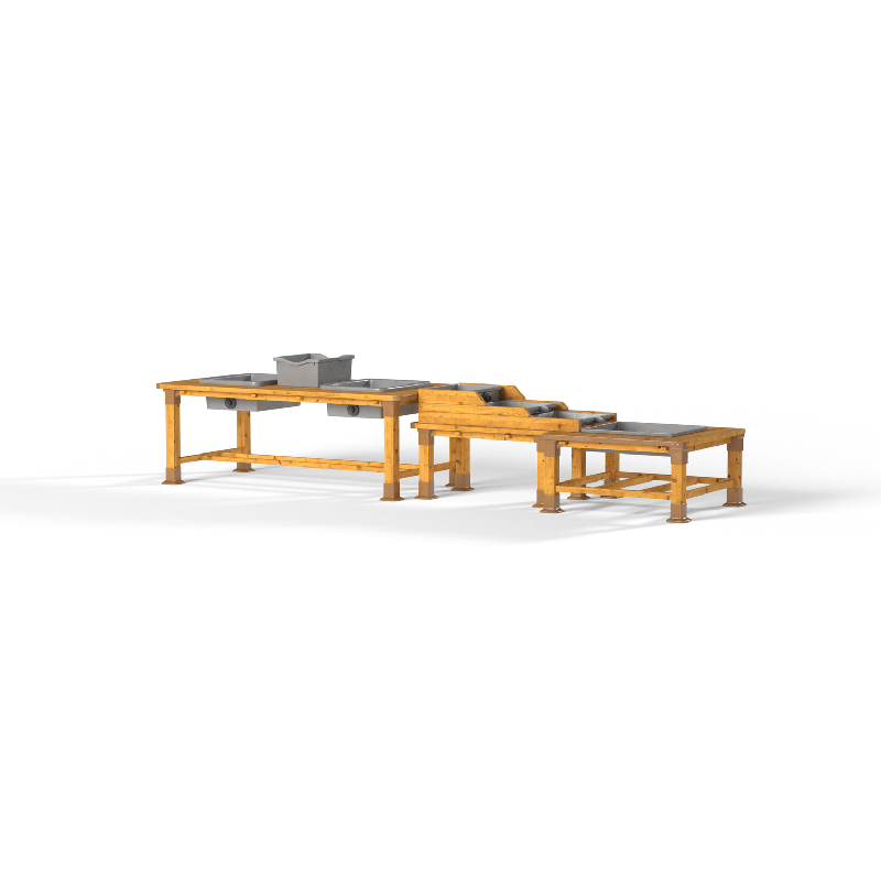 Set de 3 tables d'eau en plein air  - Papouille