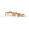 Set de 3 tables d'eau en plein air  - Papouille