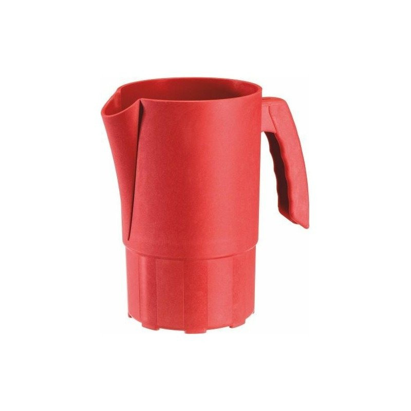Pichet sans couvercle 1L Rouge - Matière Végétale - Papouille