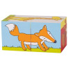 Puzzle de cube Animaux - Papouille