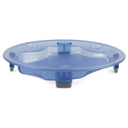 Assiette antidérapante Bleu - Papouille
