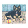 Puzzle de cubes, animaux de la ferme - Papouille