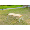 Table d'extérieur 150 cm, Pliable  - Papouille