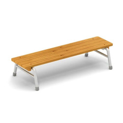 Banc d'extérieur empilable -  150 cm  - Papouille