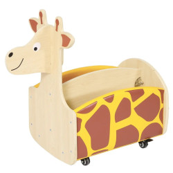 Rangement mobile de livres - Girafe  - Papouille