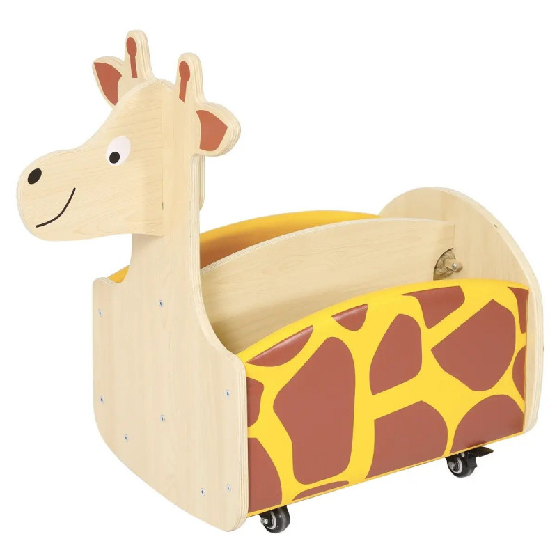 Rangement mobile de livres - Girafe  - Papouille