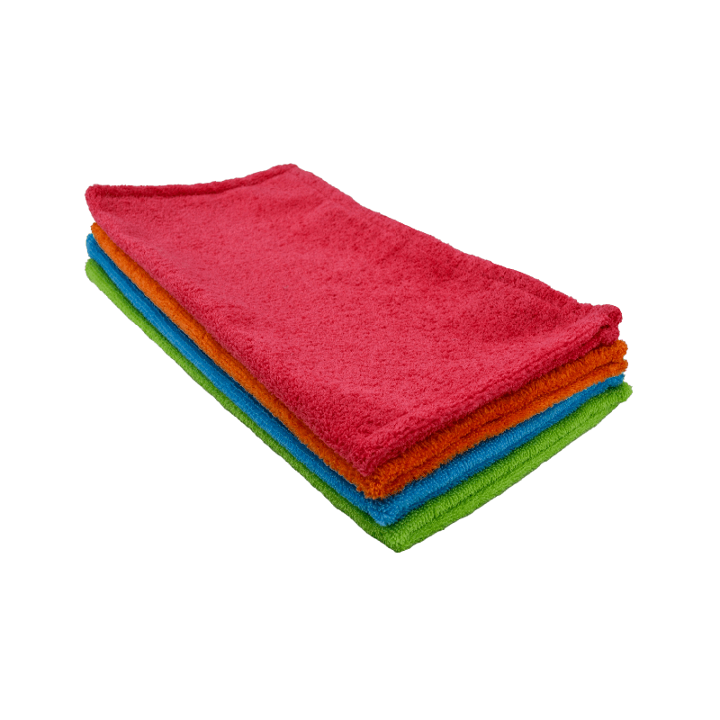 Serviette microfibre 30 X 50 - Orange - Papouille