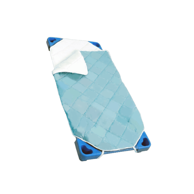 Sac de couchage matelassé 55 X 130 cm - Turquoise - Papouille