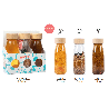 Pack de 3 bouteilles sensorielles : Float curcuma, sienne et - Papouille