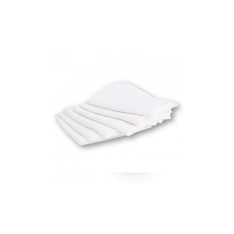 lange étamine ultra doux 140 g/m² 100% coton dim 70 x 70 cm - Papouille