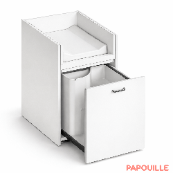 Meuble escalier coulissant - Papouille