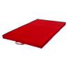 Tapis pliant en tissus multi-usage 120 x 200 x 10 cm rouge - Papouille