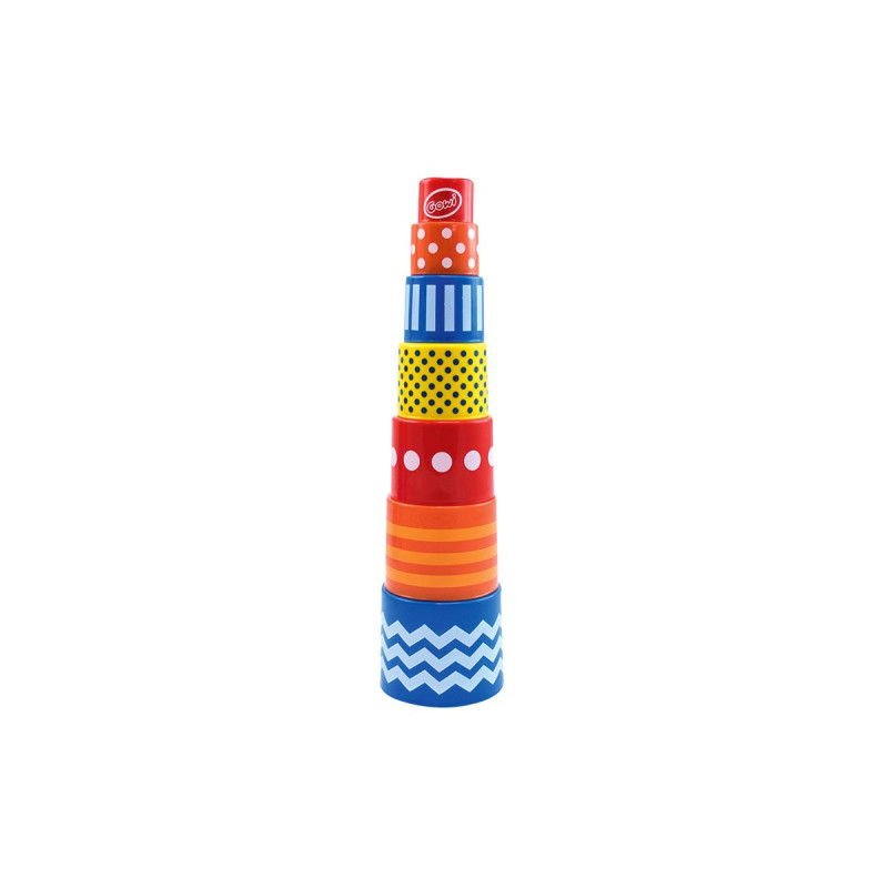 Pyramide Enfant rétro - 7 pces - Papouille