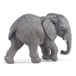 Figurine le Jeune éléphant d'afrique 10 mois et plus - Papouille