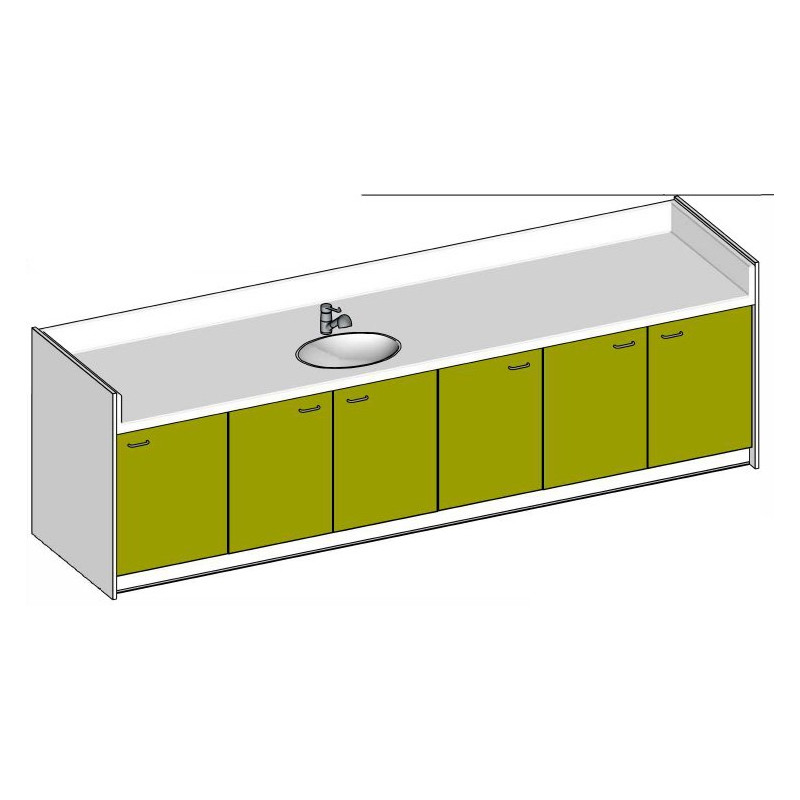 Grande table à langer 335 cm  - Papouille