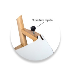 Vis tablette fauteuil Repas 03355 - Papouille