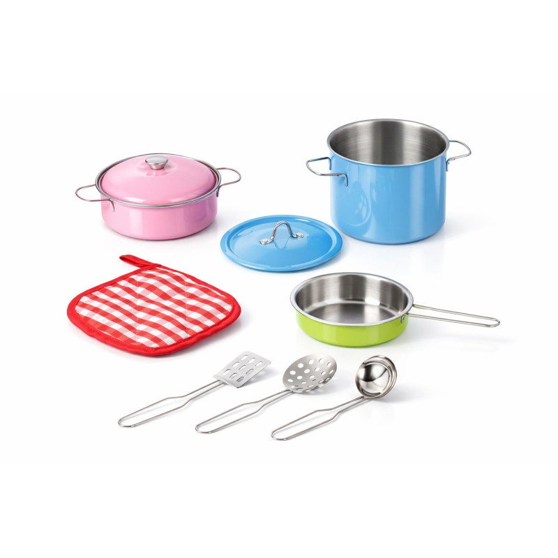Set de cuisine coloré, 9 éléments - Papouille