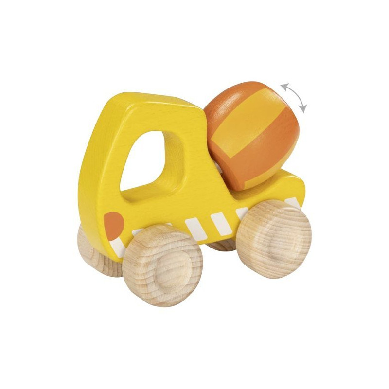 Camion toupie jaune - Papouille