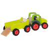 Tracteur avec remorque en bois - Papouille