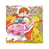 Puzzle de cubes, contes - Papouille
