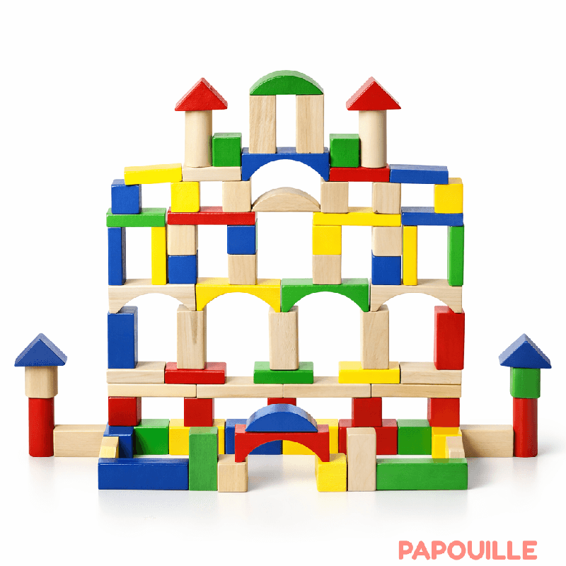 Baril de construction en bois - Papouille