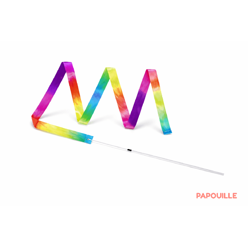 Ruban de gymnastique multi couleur - Papouille