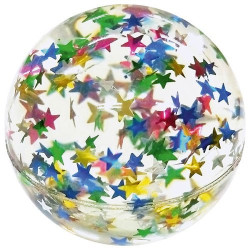 Balles rebondissantes étoiles multi couleur - Papouille