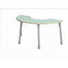 Table demi lune Bleu - Papouille