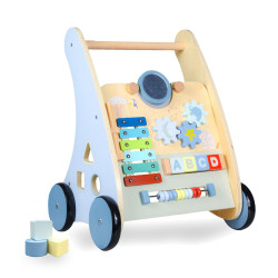 Chariot de marche en bois - Papouille