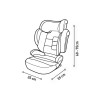 Siège auto isofix - 100 cm à 150 cm - GP 2/3 - R129 - Papouille