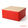 Pouf table carré en mousse imperméable assise 30 cm - Papouille