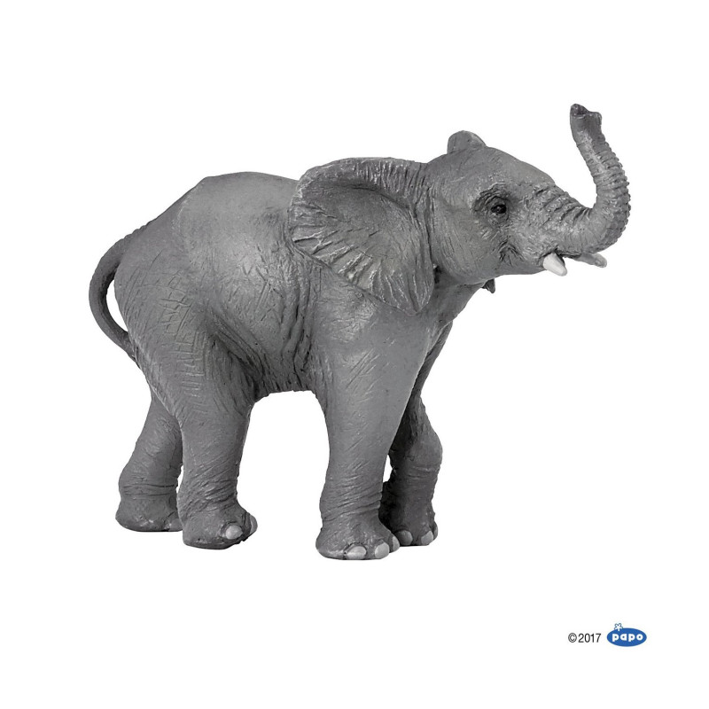 Figurine le Jeune éléphant d'afrique 10 mois et plus - Papouille