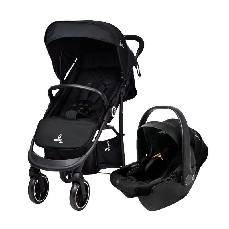 Poussette avec siège auto - jusqu'à 22 Kg  - Papouille