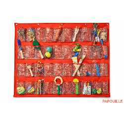Rangement mural - range doudou - 40 pochettes - Papouille