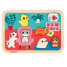 Puzzle 7 pièces - Les animaux domestiques - Papouille