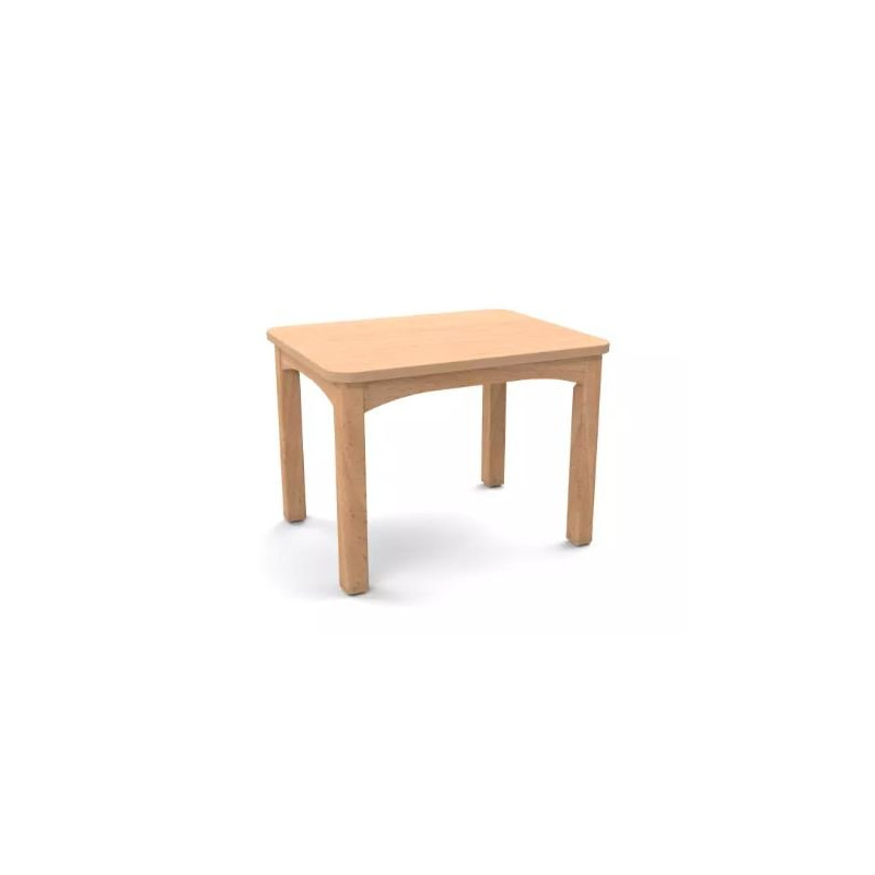 Table en bois pour crèche 64 x 50 cm T3 - Naturel - Papouille