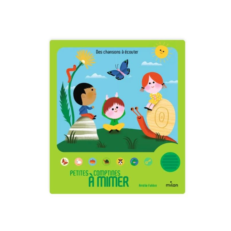Livre comptines à mimer - Papouille
