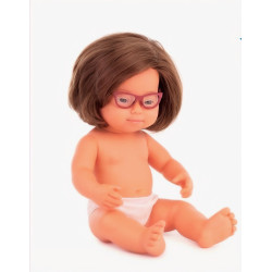 Poupée inclusive - Lunettes de vue - Papouille