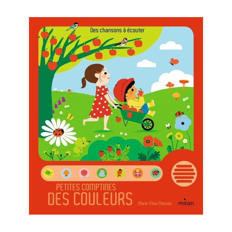 Petites comptines des couleurs - Papouille